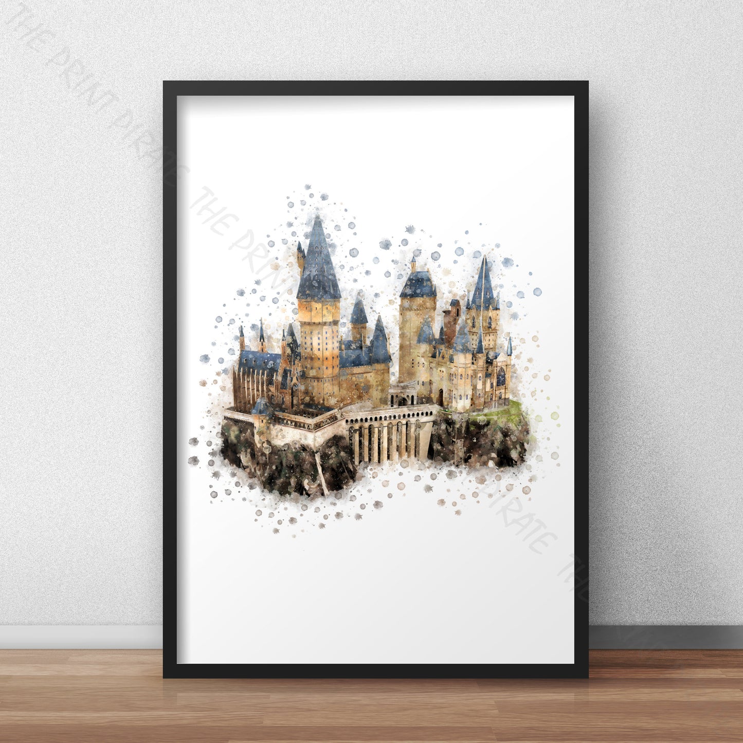 Harry Potter Wall Art Hogwarts Wall Decor Harry Potter Poster Hogwarts  Watercolor Painting Harry Potter Print Hogwarts Legacy Poster Art Set -   UK