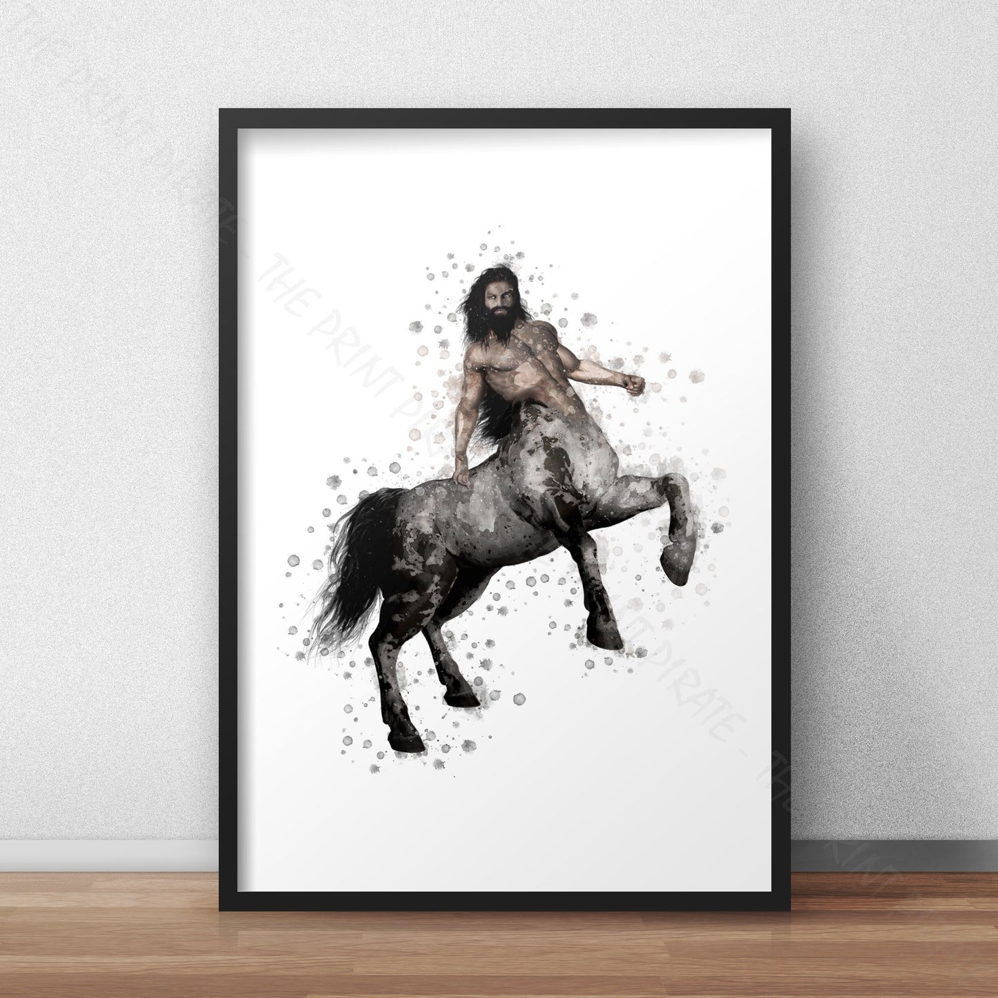 Wizarding World 'CENTAUR' Hogwarts Harry Potter / Fantastic Beasts Watercolour Splash Wall Art Print