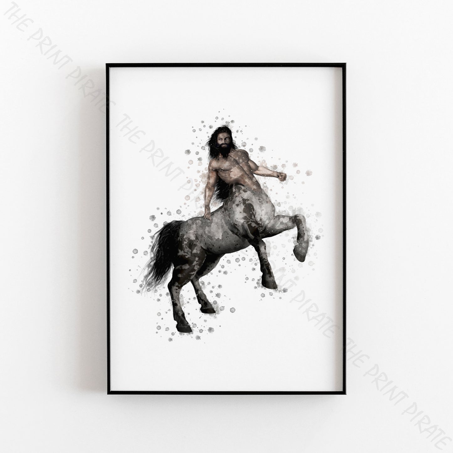 Wizarding World 'CENTAUR' Hogwarts Harry Potter / Fantastic Beasts Watercolour Splash Wall Art Print